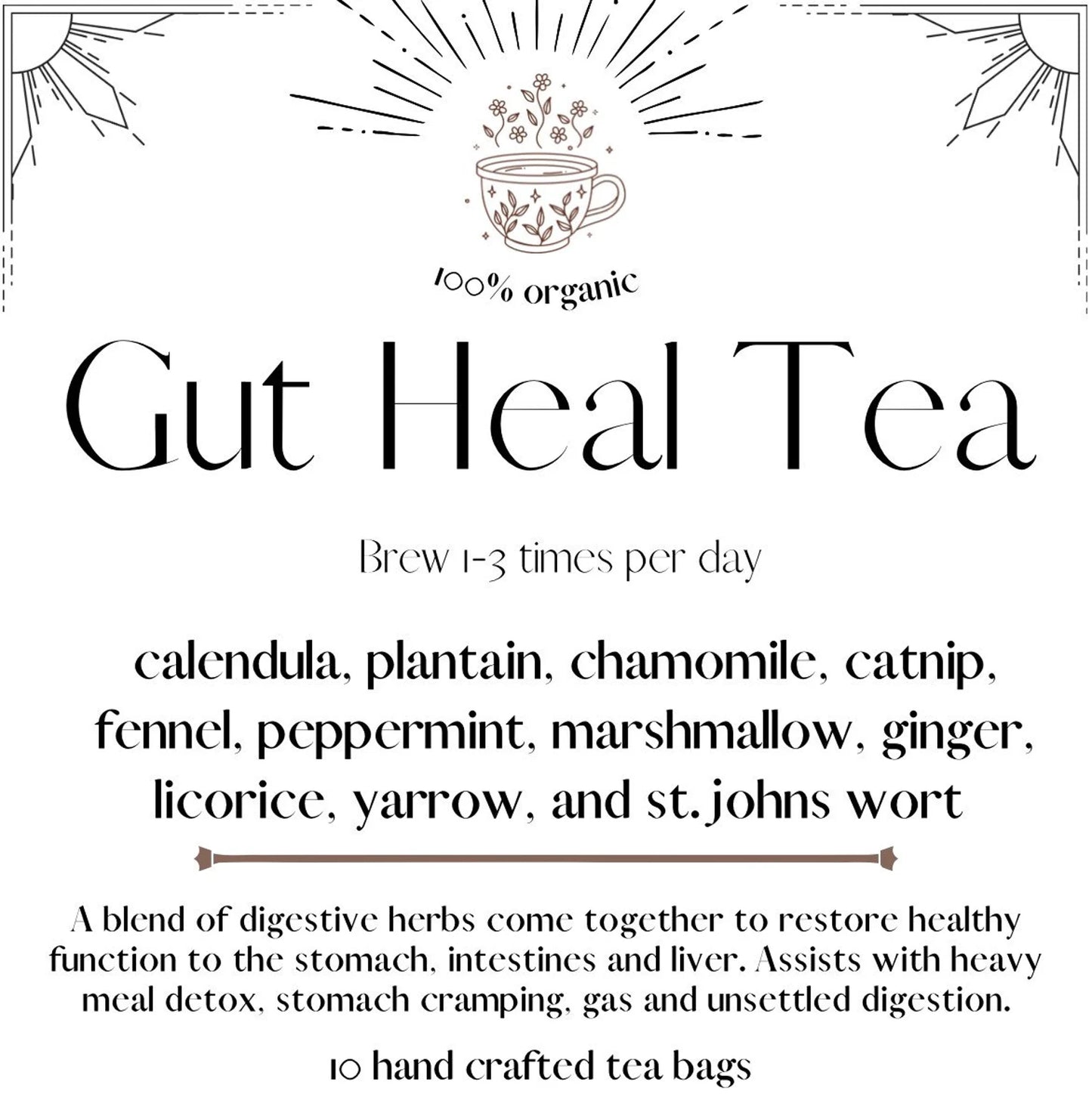 Organic Gut Heal Tea