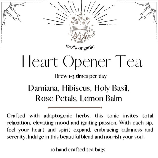 Organic Heart Opener Tea Blend