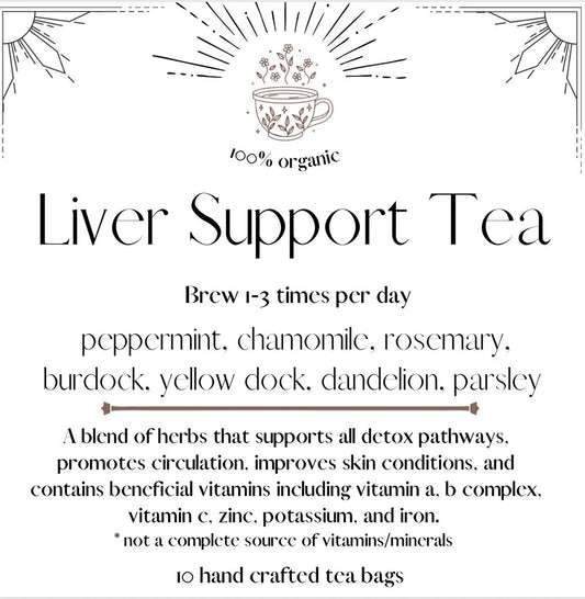 Organic Liver Detox Tea Blend