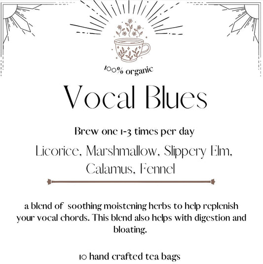 Organic Vocal Blues or Throat Coat Tea (But Better)