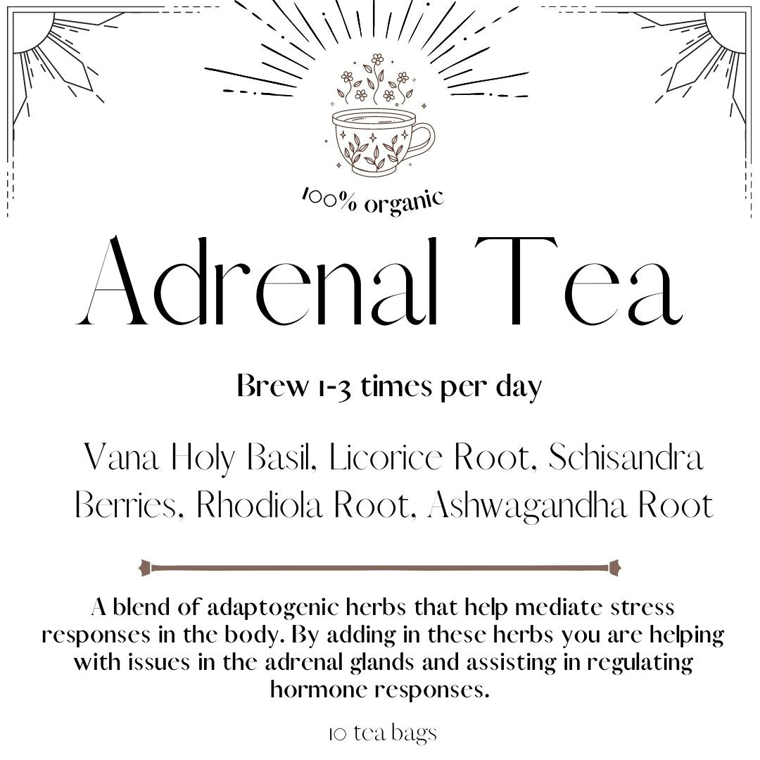 Organic Adrenal Support Tea Blend